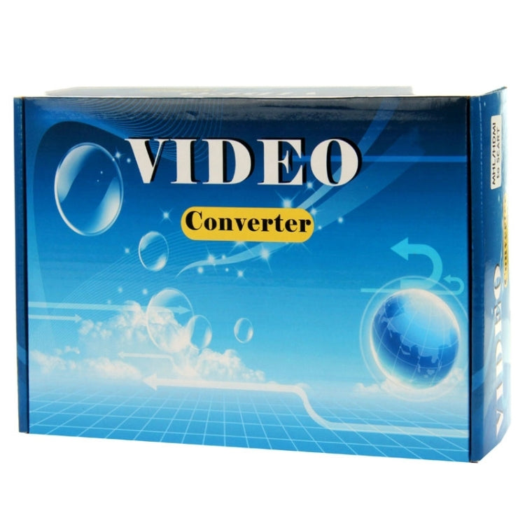 Vivolux | HDV-339 Full HD HDMI zu DVI + Digital Coax / Analog Stereo Audio Converter Adapter (Schwarz)