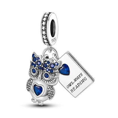 Vivolux | 925 Silber Goldener Leopard Charms Perlen Bunte Chamäleon Nashorn Löwe Skarabäus Katze Anhänger Passend für Original Pandora Armband Schmuck