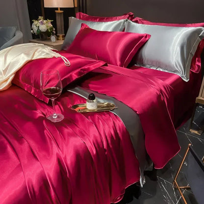 Vivolux | Luxuriöses Seidenbett-Set