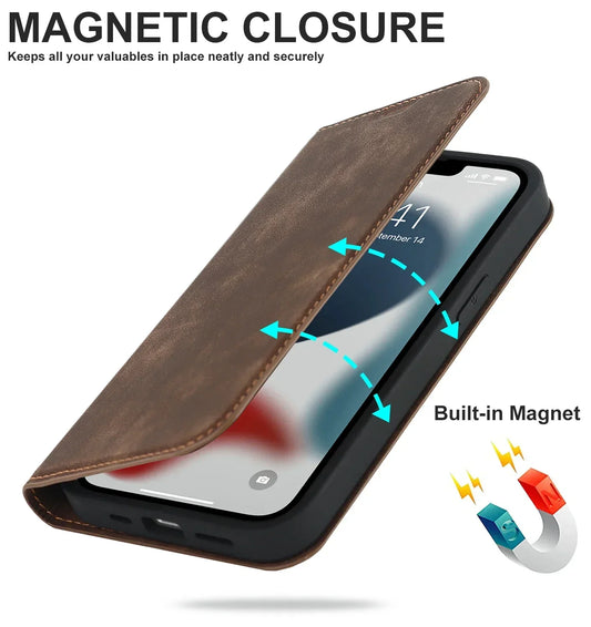 Vivolux | Wallet Hülle MagSafe Wireless Charging- iPhone