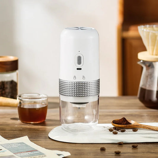 Vivolux | Elektrische Kaffeemühle Typ C USB Ladung Professionelle Keramik Mahlkern Kaffeebohnen Mühle Tragbare Kaffeemaschine Zubehör