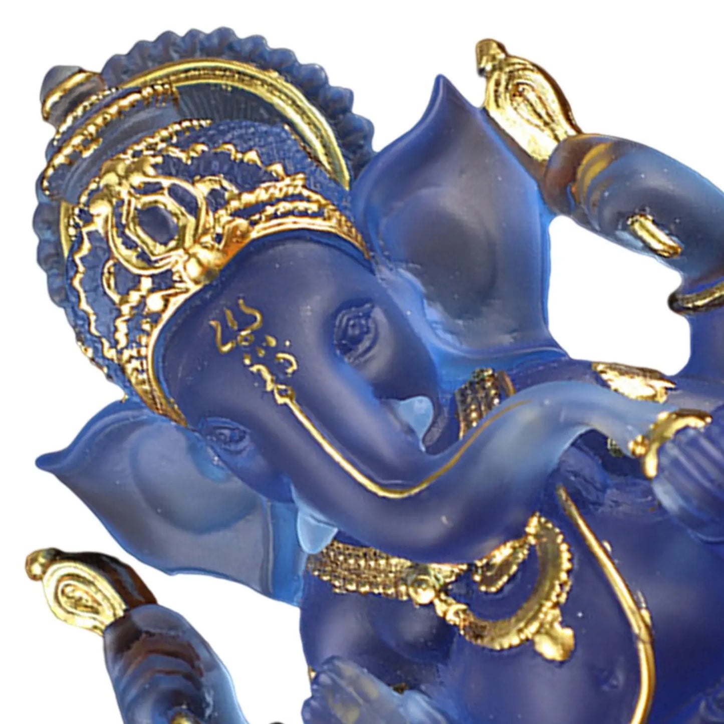 Vivolux | Seltene farbige semi-transparente Ganesh-Statuen für Glück in Ihrem Zuhause