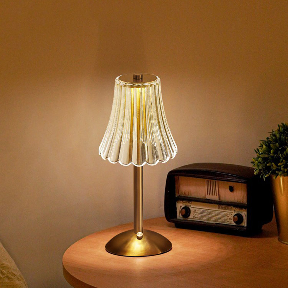 Vivolux | – Goldkristall-Tischlampe
