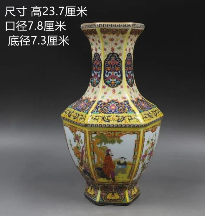Vivolux | Antiker königlicher chinesischer Porzellanvasen