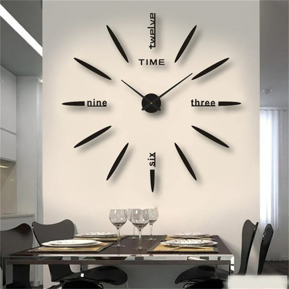 Vivolux | Neue große einzigartige Stil Acryl Wanduhr