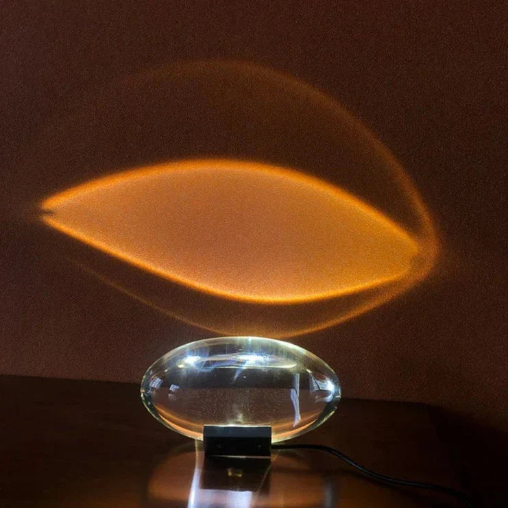 Vivolux | Kristall Sonnenuntergang Himmel Tischlampe