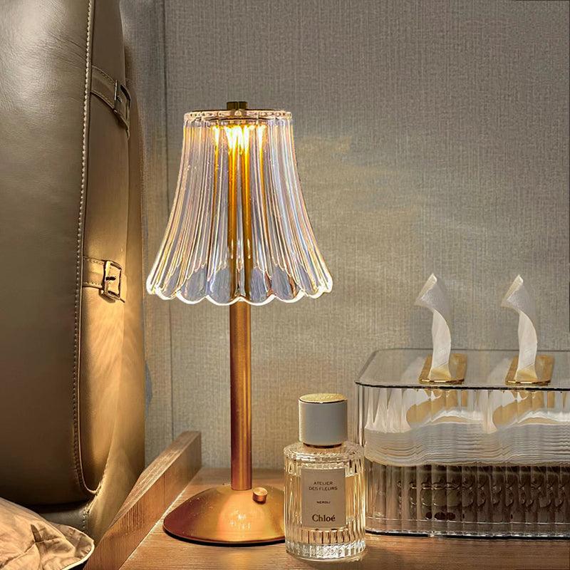Vivolux | AuraGlow Tischlampe - Wiederaufladbare LED-Lampe mit Dimmfunktion