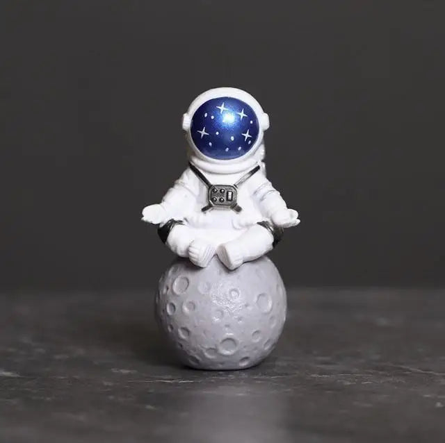 Vivolux | Harz-Astronaut-Figur Statue Raumfahrer Skulptur Pädagogisches Spielzeug Schreibtisch-Dekoration Astronaut-Modell Für Kinder Geschenk