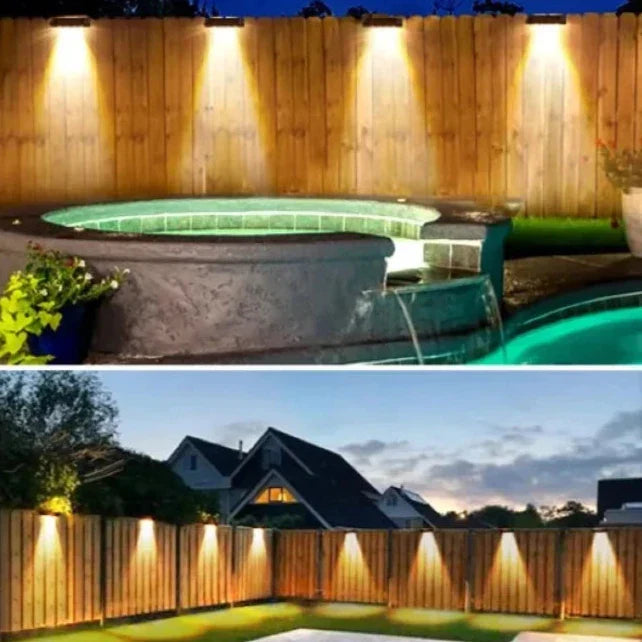 Vivolux | EcoRadiance Solar-Akzentleuchten 2er-Set | Außenbeleuchtung | Energieeffizient | Dekoratives Licht für Garten & Terrasse