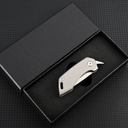 Vivolux | Titan-Titanlegierung Tasche Schlüsselanhänger Knife