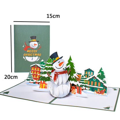 Vivolux | 3D Pop-Up Fröhliche Weihnachtsgeschenkkarten