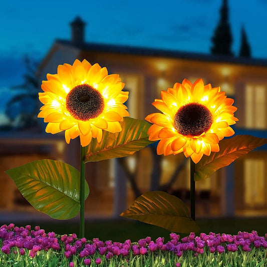 Vivolux | Solar-Sonnenblumen: Wasserdichte Gartenerfreude
