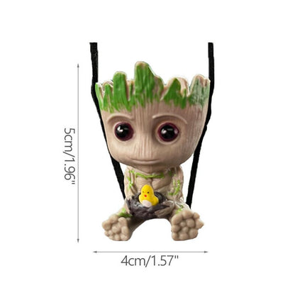 Vivolux | Cartoon Groot Miniaturfigur: Verspielte Bürodekoration