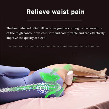 Vivolux | Orthopädisches Memory Foam Beinkissen - ComfortFoam