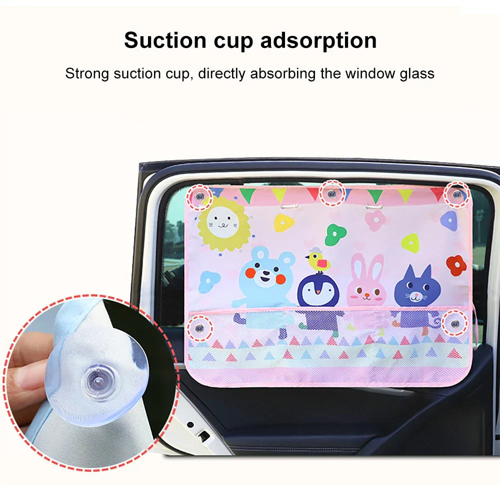 Vivolux | Auto-Sonnenschutz Autoabdeckung für Kinder