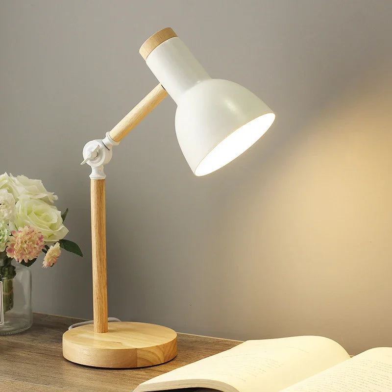 Vivolux |  Gefärbte Holztischlampe