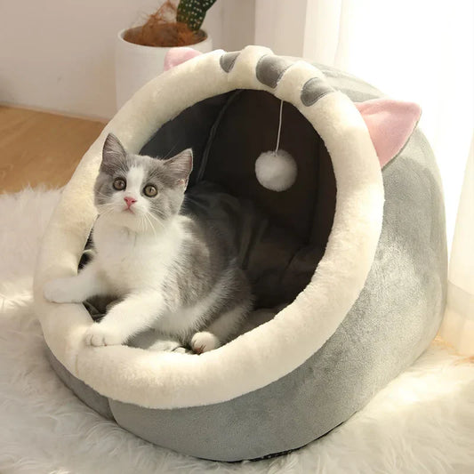 Vivolux | Zelt Höhlenbett für Katzen und kleine Hunde