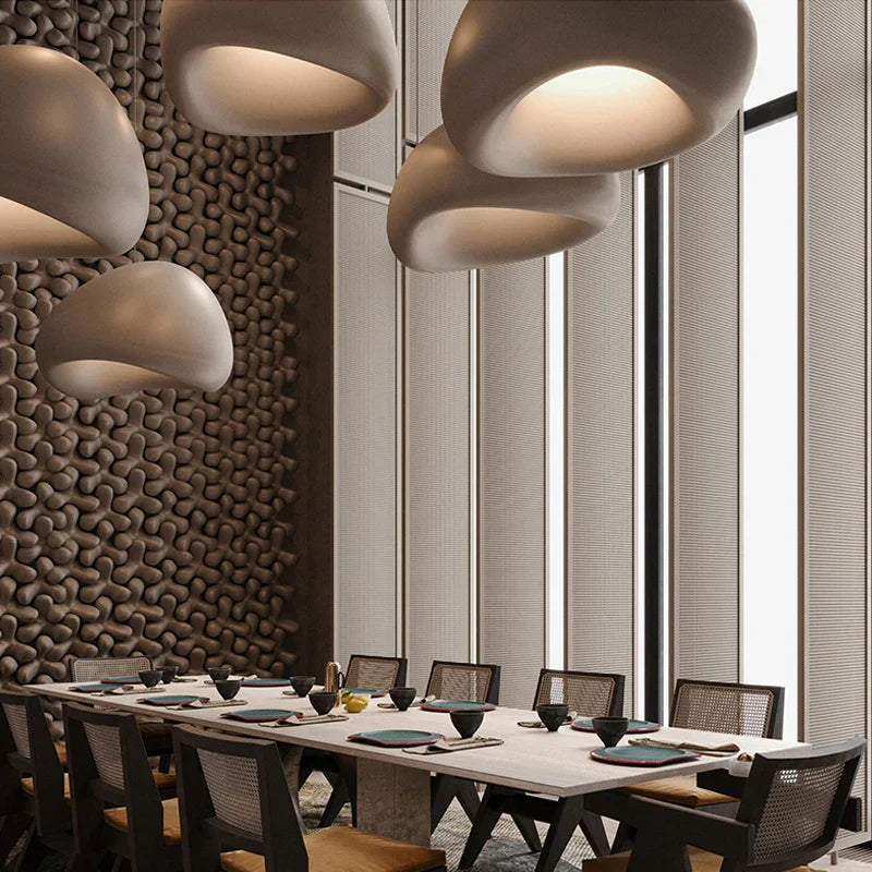 Vivolux | ZenGlow Wabi Sabi Pendelleuchte | Minimalistisches Design | Elegante Hängeleuchte für Wohnzimmer & Esszimmer