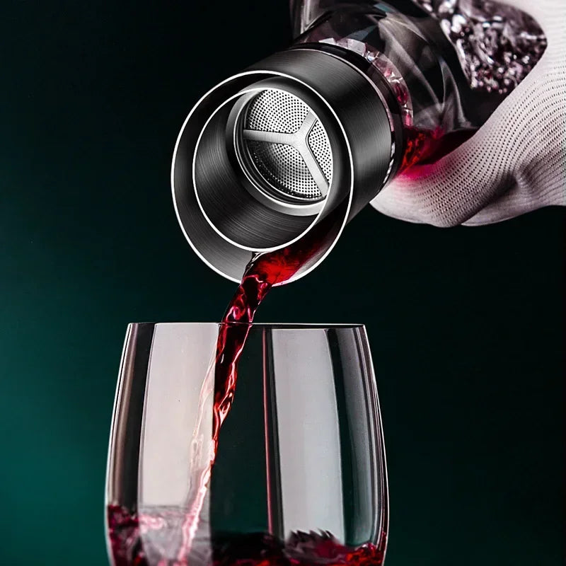 1500ml Iceberg Dekanter Kreativ bleifreies Kristallmaterial Luxus hochwertiges Zuhause Rotwein Weine Verteiler Dekanter Weinkrug