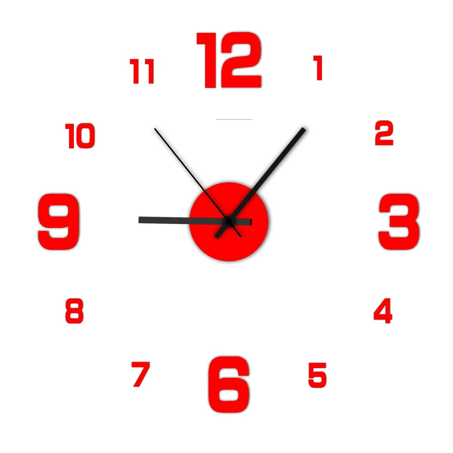 Vivolux | Kreative rahmenlose Wanduhr