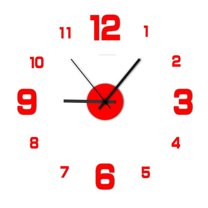 Vivolux | Kreative rahmenlose Wanduhr