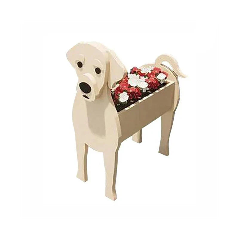 Vivolux | Blumentopf - Pawsome - Hundepflanzgefäß - Verschiedene Rassen