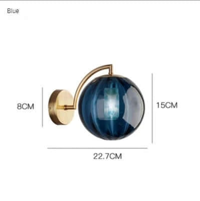 Vivolux | Bunte Glas Moderne Wandleuchte