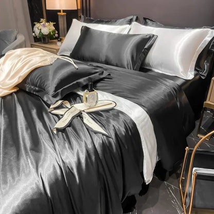 Vivolux | Luxuriöses Seidenbett-Set