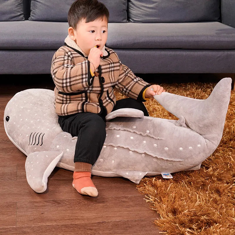 Vivolux | Weiches Walhai-Kuscheltier für gemütliche Nächte und besondere Geschenke