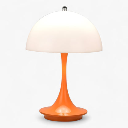 Vivolux | LED-Pilzlampe | Tragbar und über USB aufladbar - dimmbare Nachttischlampe für das Schlafzimmer