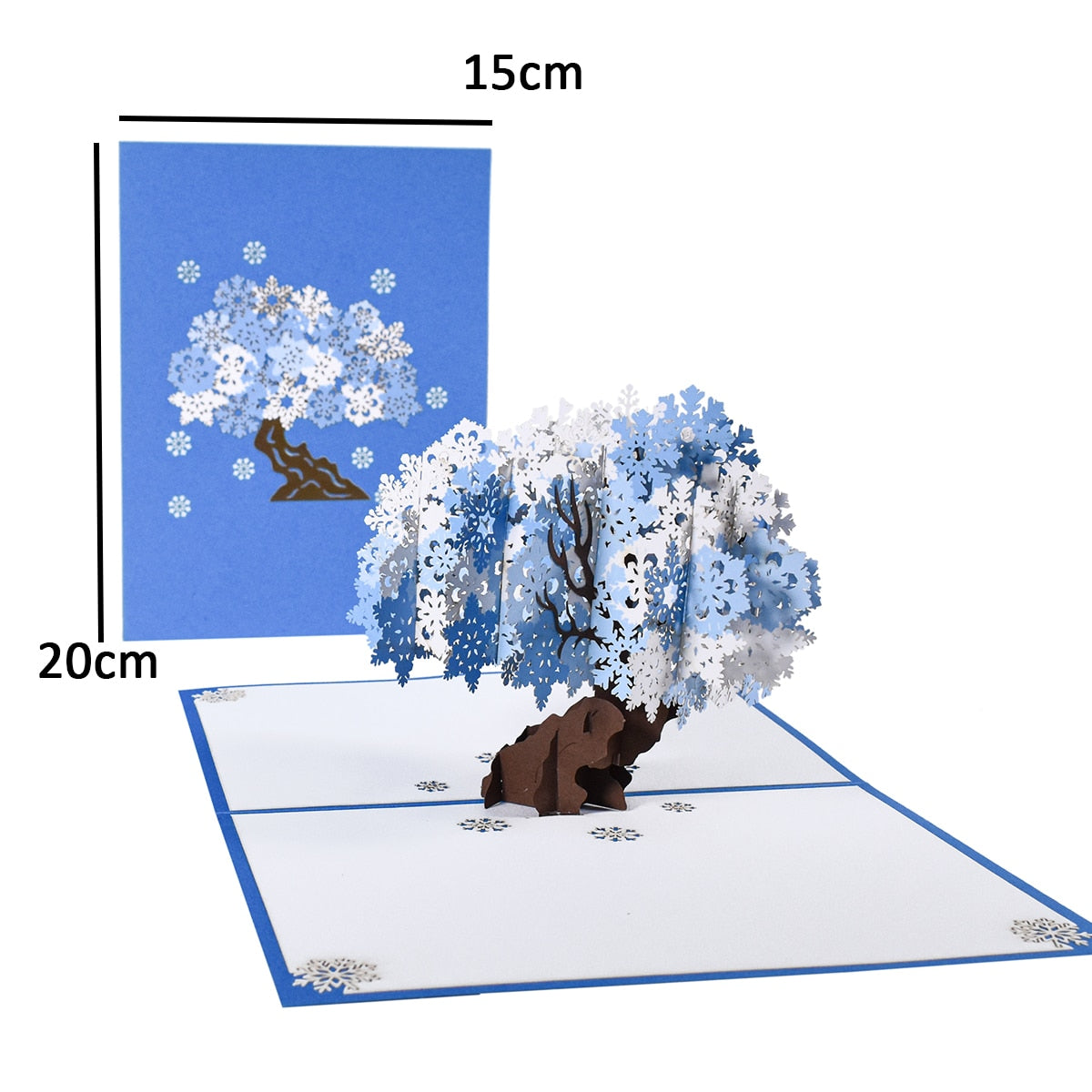 Vivolux | 3D Pop-Up Fröhliche Weihnachtsgeschenkkarten