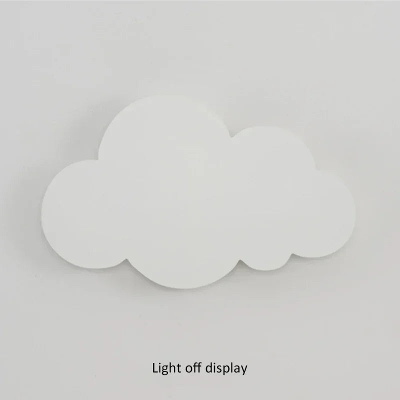 Vivolux | LED Cloud Wandlampe – 3-Farben-Dimmung Moderne Wandbeleuchtung für Schlafzimmer, Wohnzimmer und Babyzimmer Dekor