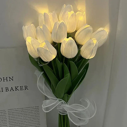 Vivolux | TulipGlow - Tragbare LED Tulpen-Nachtlampe