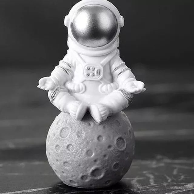 Vivolux | Harz-Astronaut-Figur Statue Raumfahrer Skulptur Pädagogisches Spielzeug Schreibtisch-Dekoration Astronaut-Modell Für Kinder Geschenk