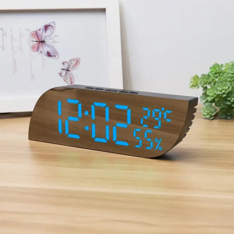 Vivolux | LED Digitalwecker mit Doppelanzeige & unbegrenztem Snooze