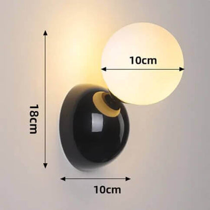 Vivolux | 70er-Jahre Revival Wandleuchte in 3 verschiedenen Farben