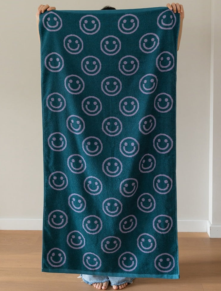 Vivolux | Doppelseitiges Smiley Handtuch