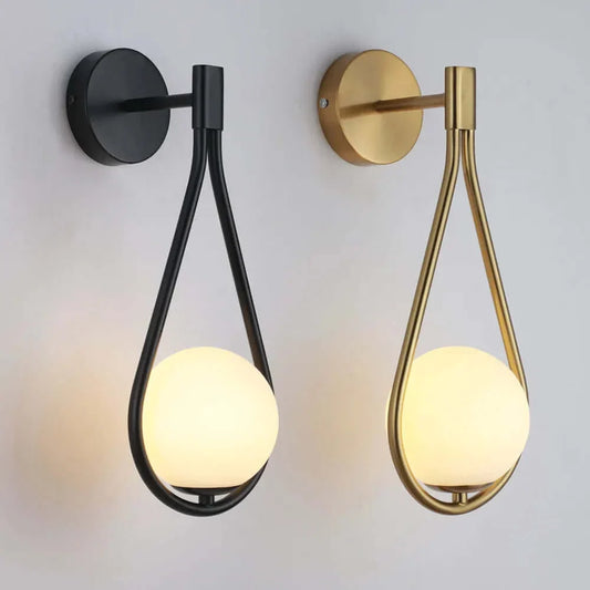 Vivolux | Drop Luxus Glas Ballen Wandlampe