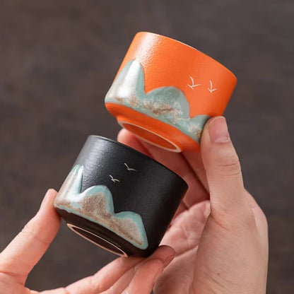 Handbemaltes Tee Set aus Porzellan mit Geschenkbox – Elegantes Teeservice für Teeliebhaber und perfekte Geschenkidee-5