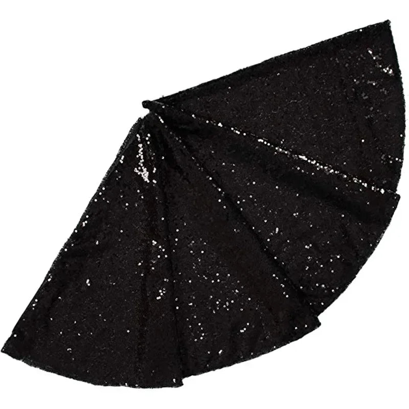 Funkelnde Weihnachtsbaumstämme