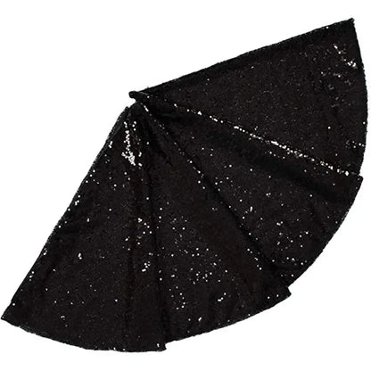 Funkelnde Weihnachtsbaumstämme