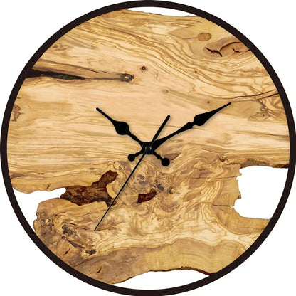 Vivolux | Geräuschlose Wanduhr aus Acryl und Holz