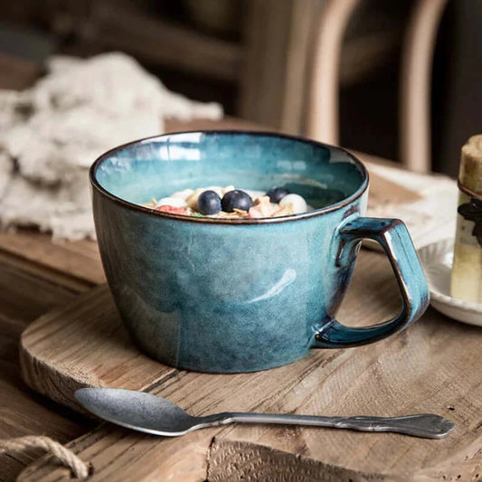 Vivolux | Luxuriöser 650 ml Extra großer Kaffeebecher