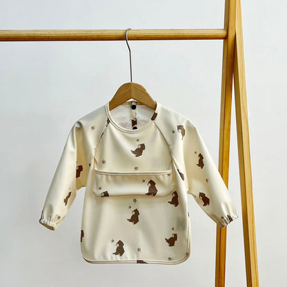 Vivolux | Langarm wasserdichte Kunstschürze für Kinder