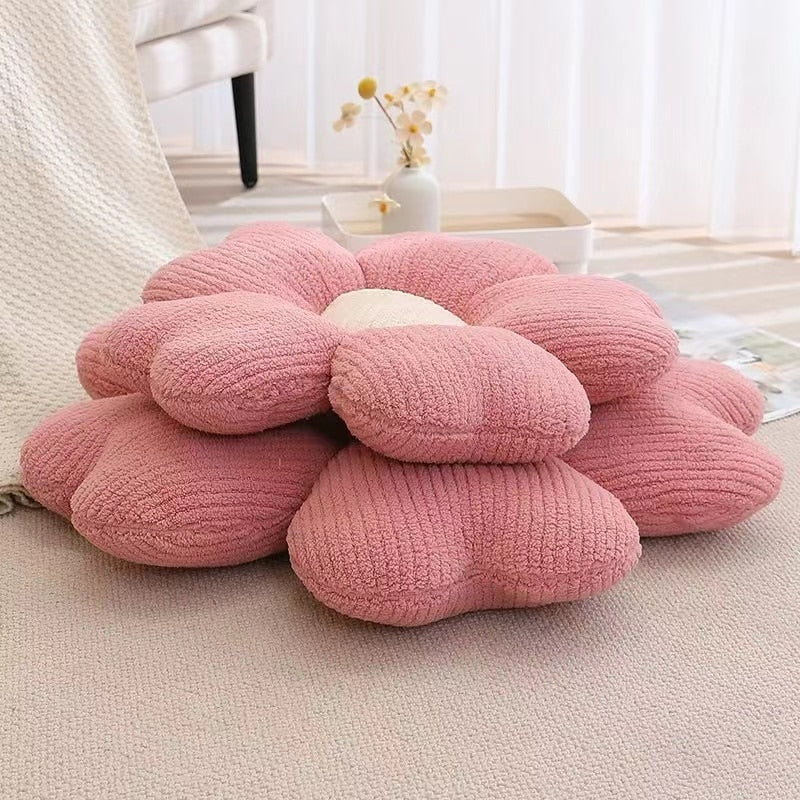 Vivolux | Fluffy Kleeblumen Kissen