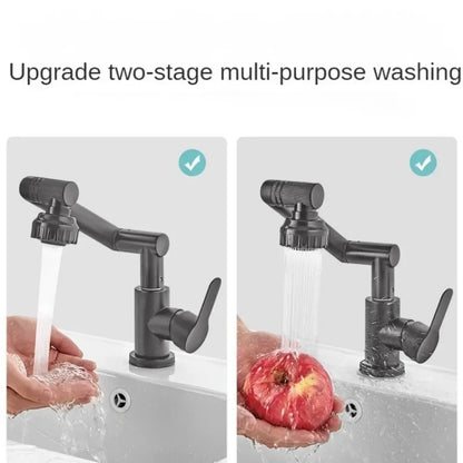 Vivolux | Spritzwassergeschützter mechanischer universeller drehbarer Arm Wasserhahn