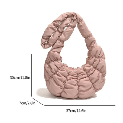 Vivolux | Puff Croissant Schultertasche