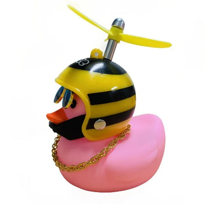 Vivolux | Enten Fahrradklingel mit Helm