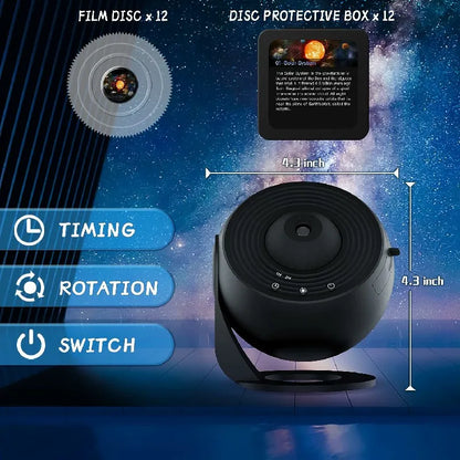360° Planetariumsprojektor | Verbesserte Entspannung und Stresslinderung