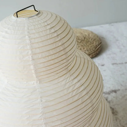 Vivolux | Japanische Wabi-Sabi-Stativstehlampe Schlafzimmer Nachttisch Wohnzimmer Esszimmer Studie Loft Dekor Schreibtischlampe Weiße Reispapier Tischlampe